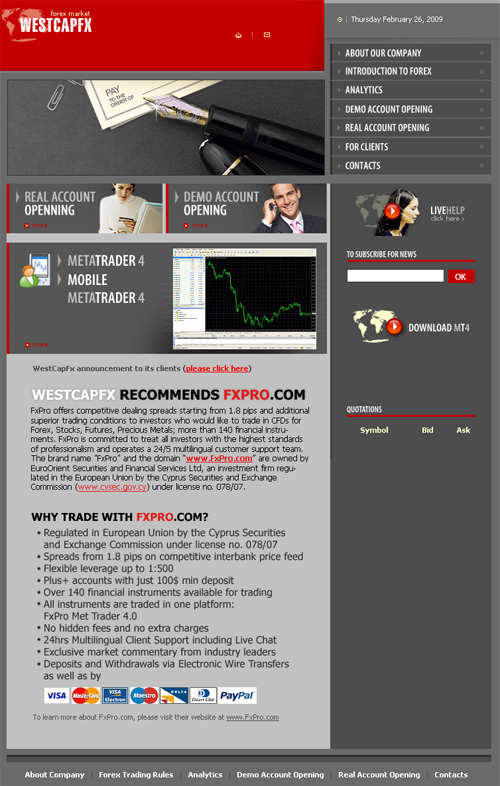 Western Capital Forex S.A